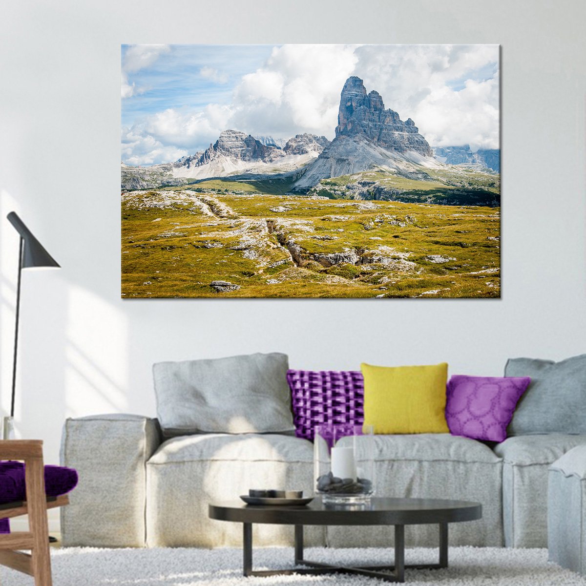 Mesmerizing Dolomites Multi Panel Canvas Wall Art