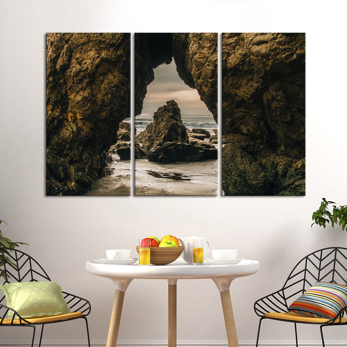 Rock Through The Arch Multi Panel Canvas Wall Art