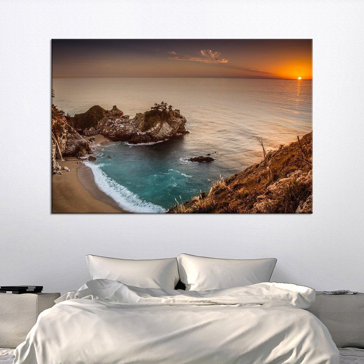 Stunning McWay Falls Multi Panel Canvas Wall Art