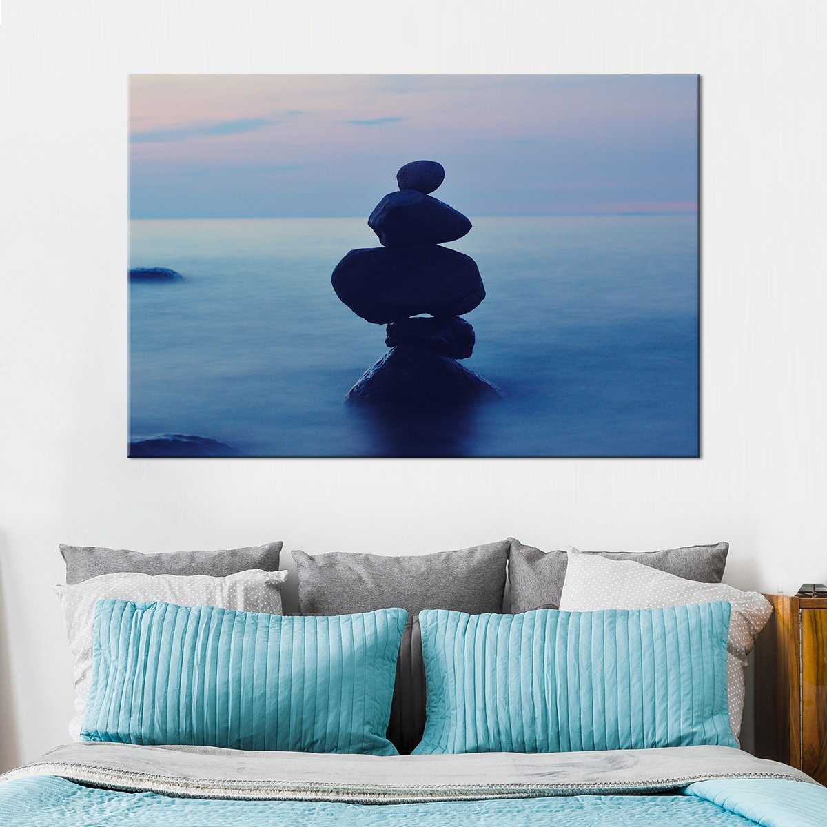 Perfect Balance Of Zen Multi Panel Canvas Wall Art