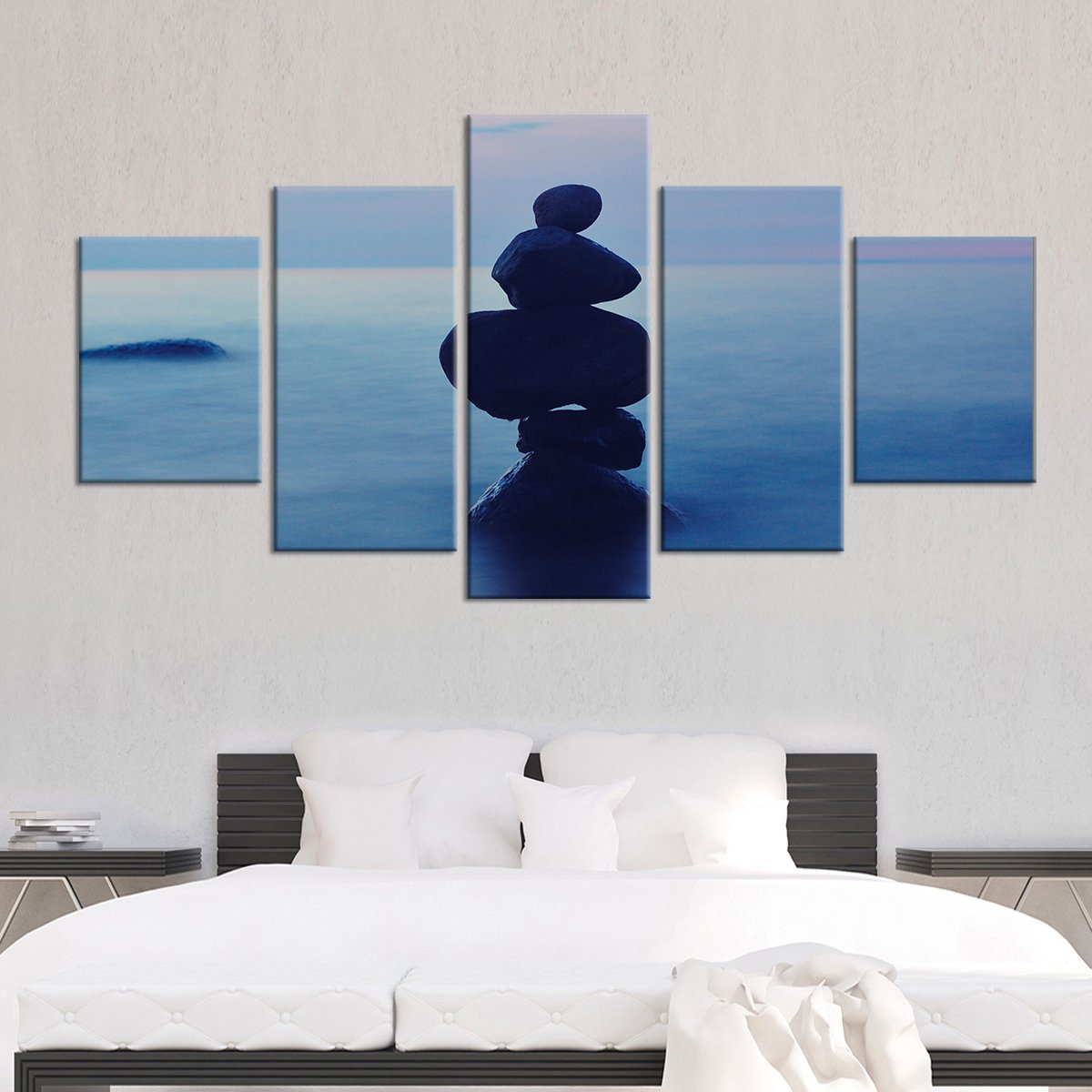 Perfect Balance Of Zen Multi Panel Canvas Wall Art
