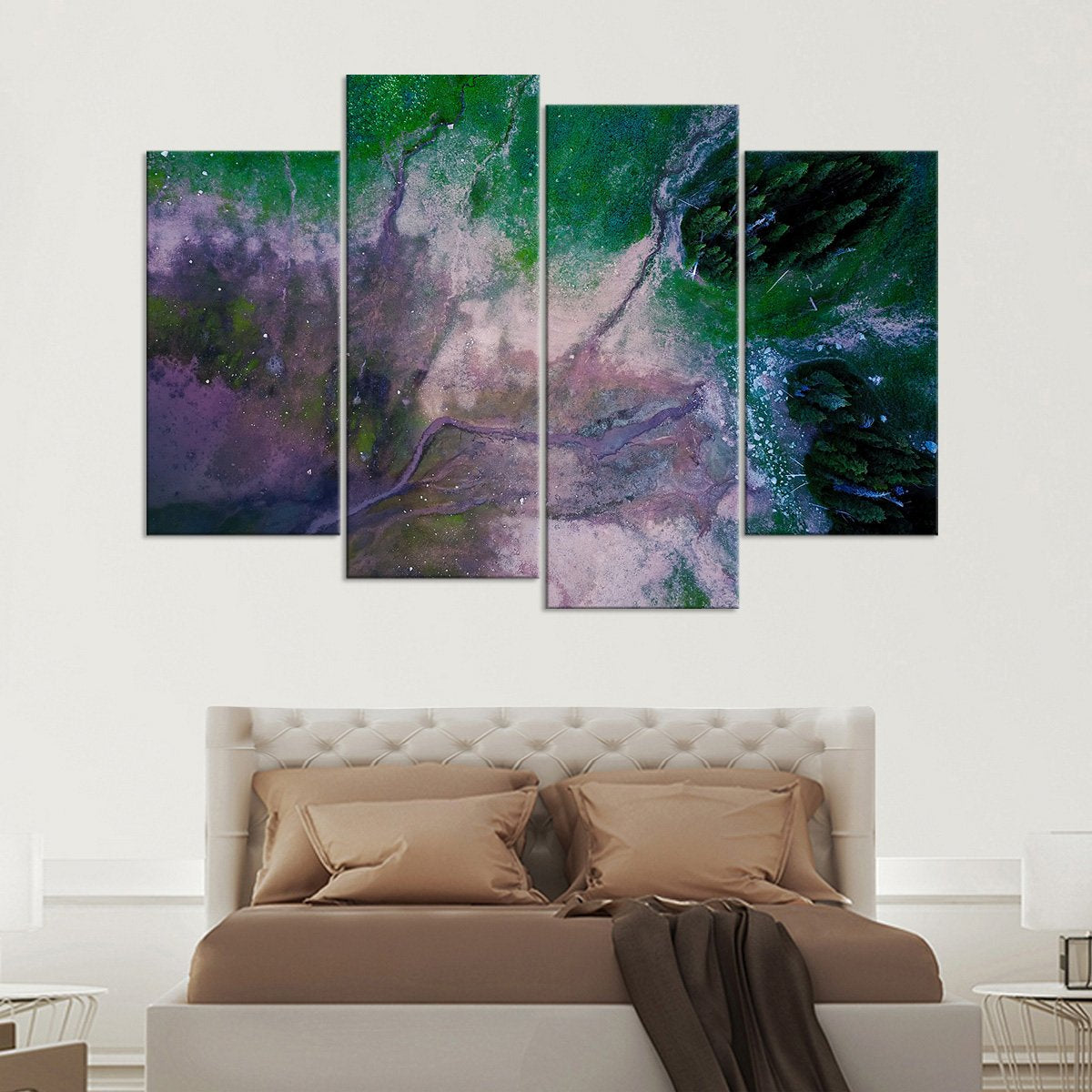 Frazier Lake Magnificent View Multi Panel Canvas Wall Art