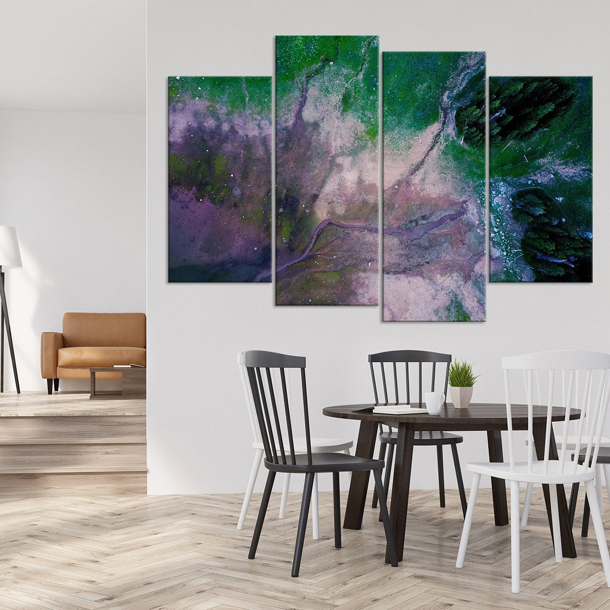 Frazier Lake Magnificent View Multi Panel Canvas Wall Art