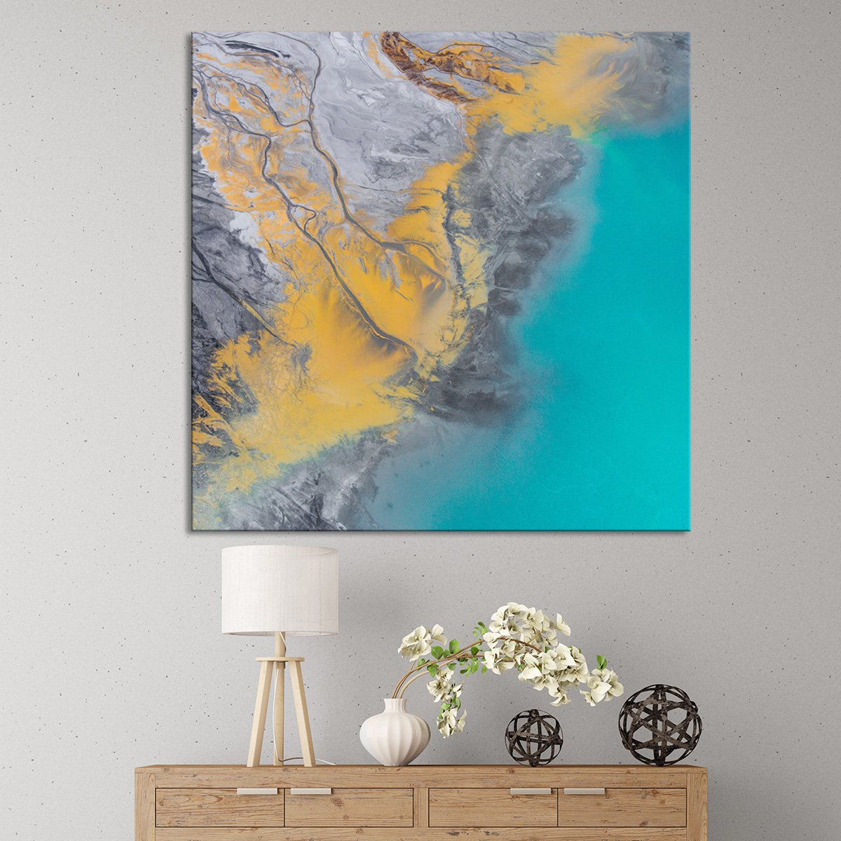 Dynamic Colors of Nature Multi Panel Canvas Wall Art
