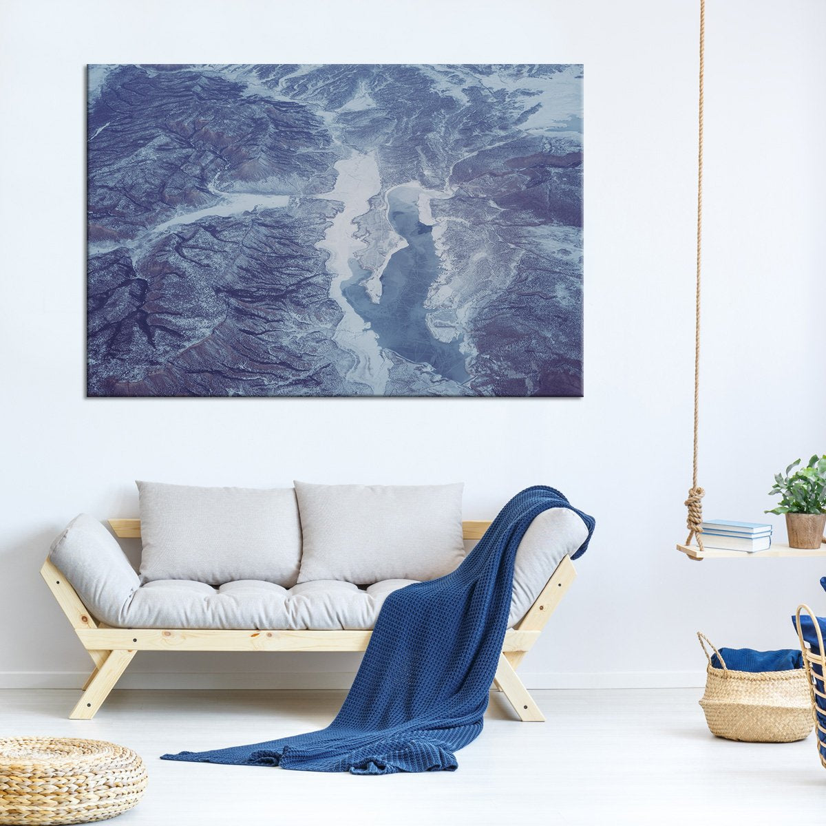Gargantuan Mountain Range Multi Panel Canvas Wall Art