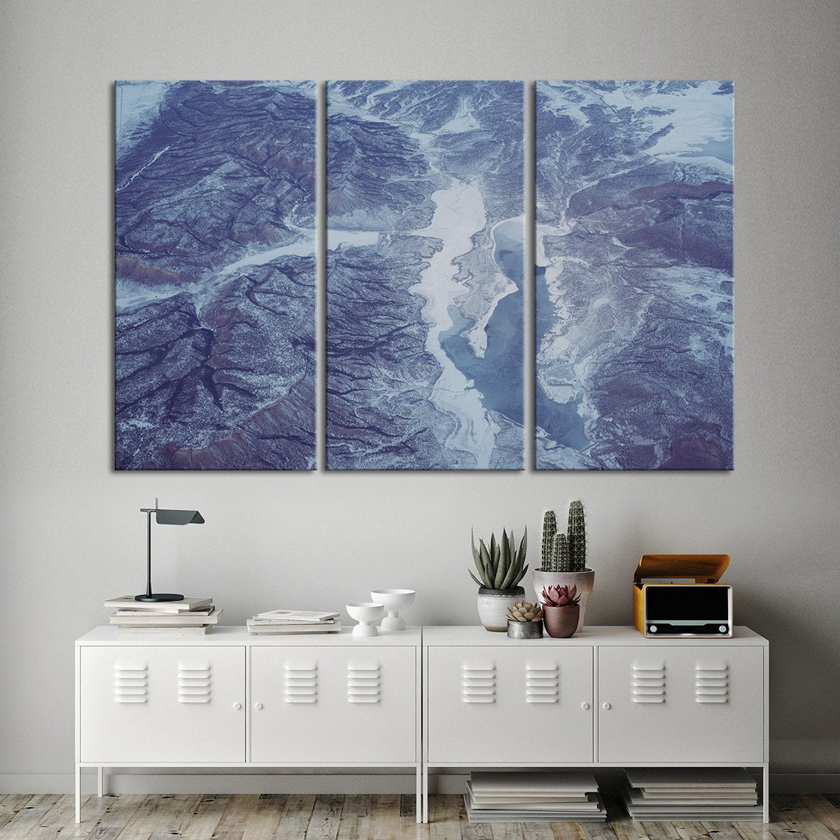 Gargantuan Mountain Range Multi Panel Canvas Wall Art