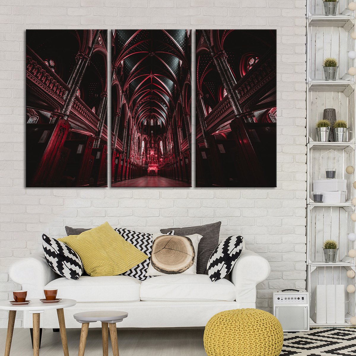Gothic Architecture Multi Panel Canvas Wall Art