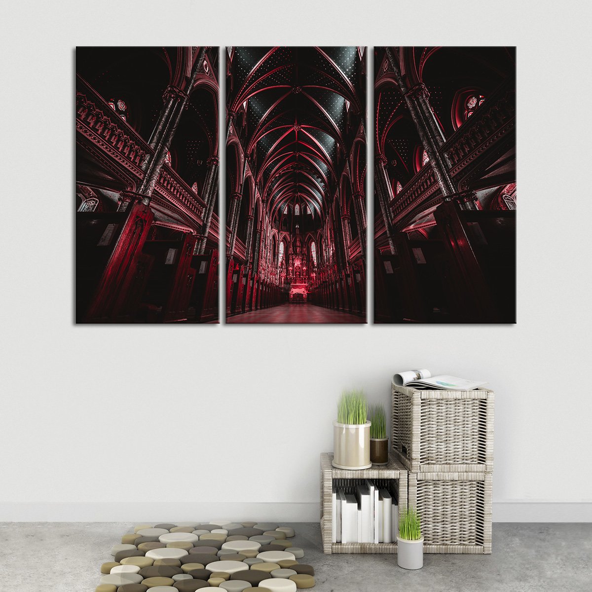 Gothic Architecture Multi Panel Canvas Wall Art