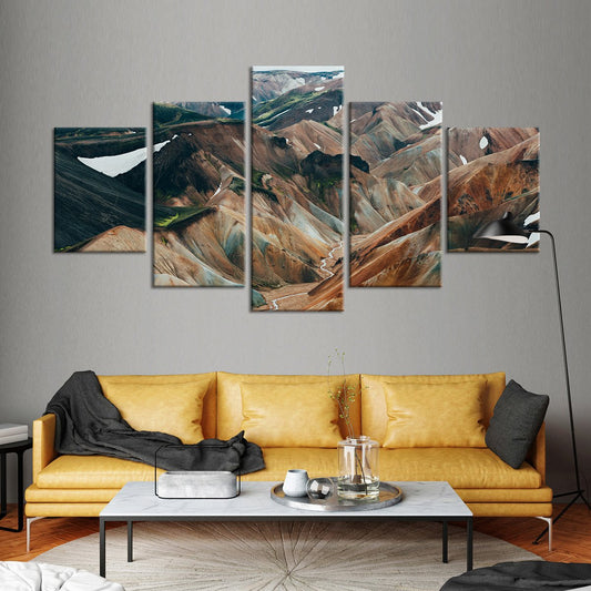 Spectacular Highlands Multi Panel Canvas Wall Art