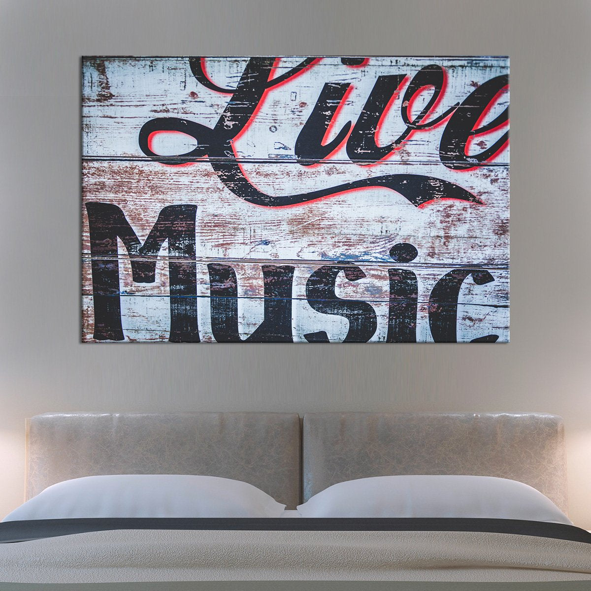 Live Music Multi Panel Canvas Wall Art