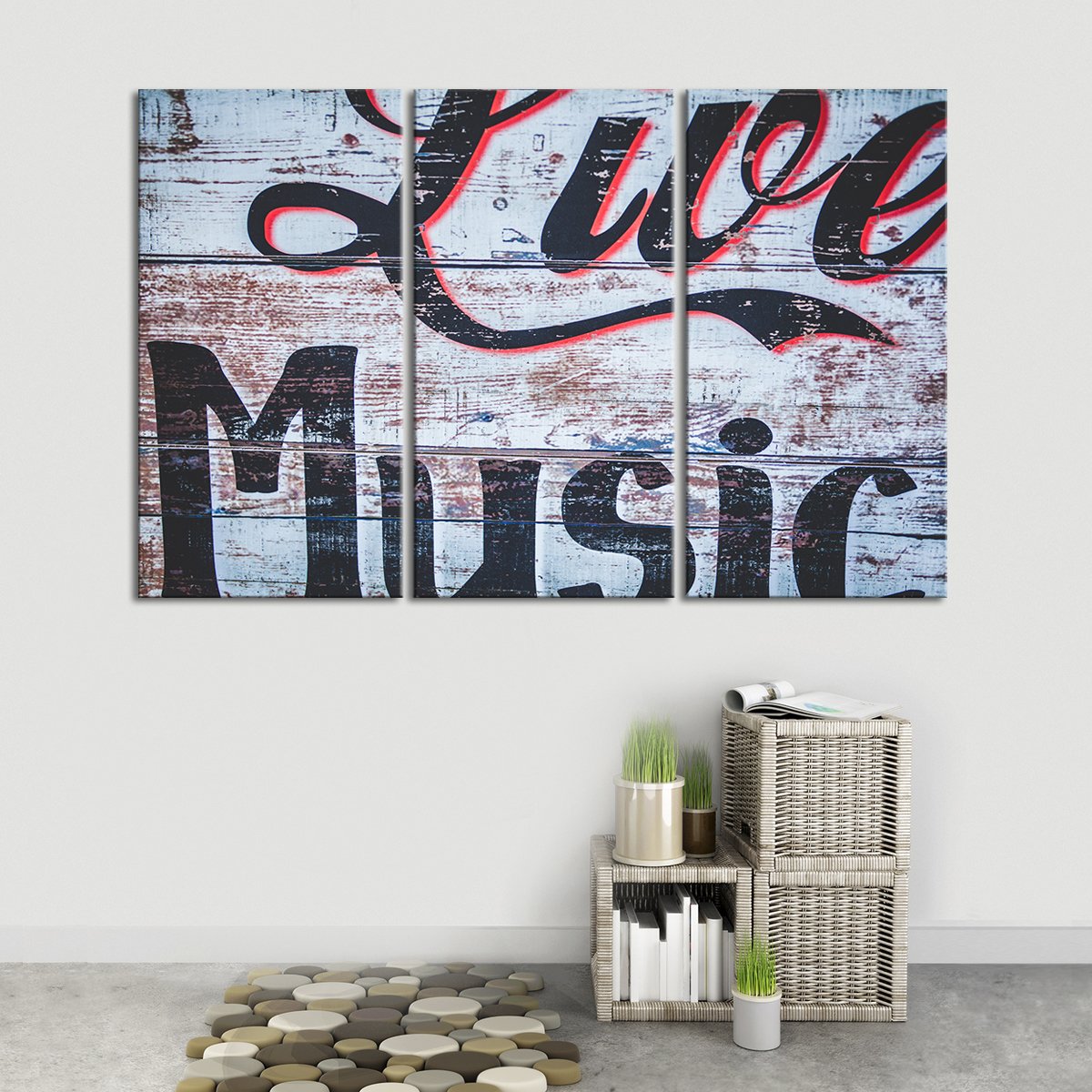 Live Music Multi Panel Canvas Wall Art