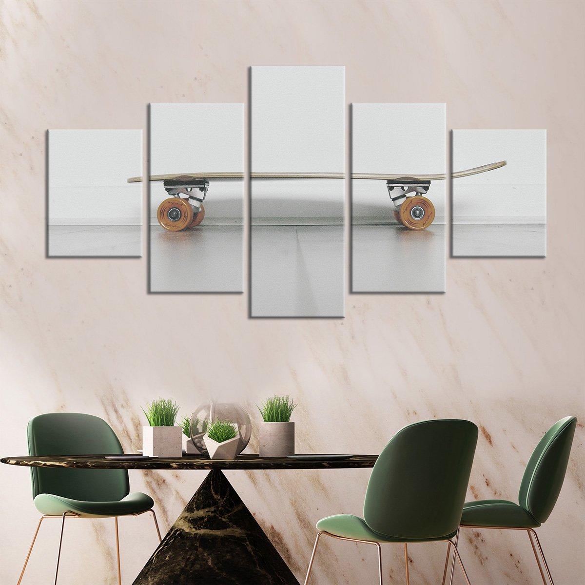 Cool Skateboard Multi Panel Canvas Wall Art