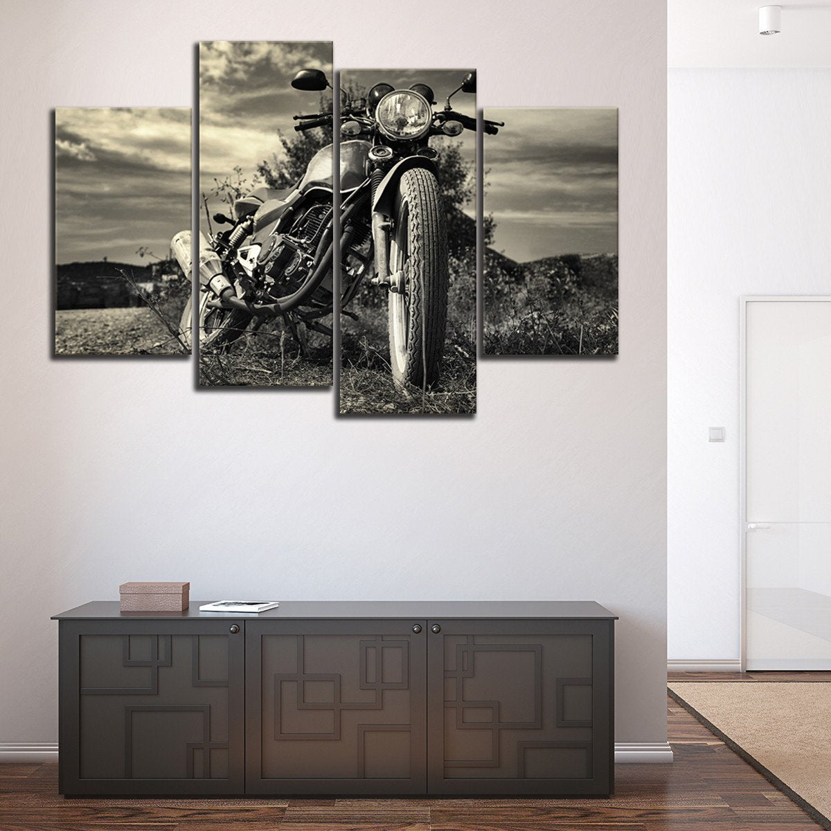Welcome To My Home Office Digital art Multi Panel Canvas Wall Art