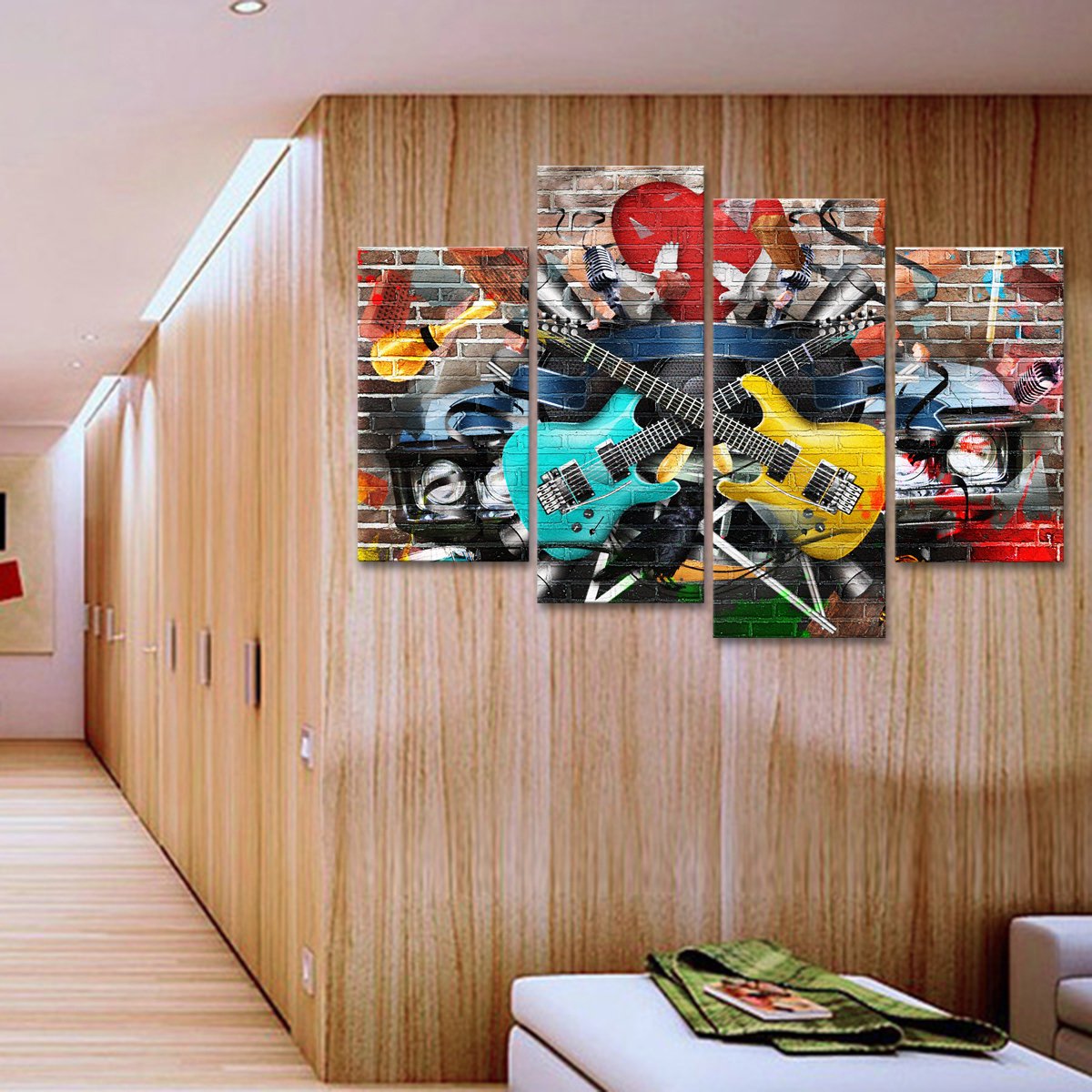Music Festival Multi Panel Canvas Wall Art