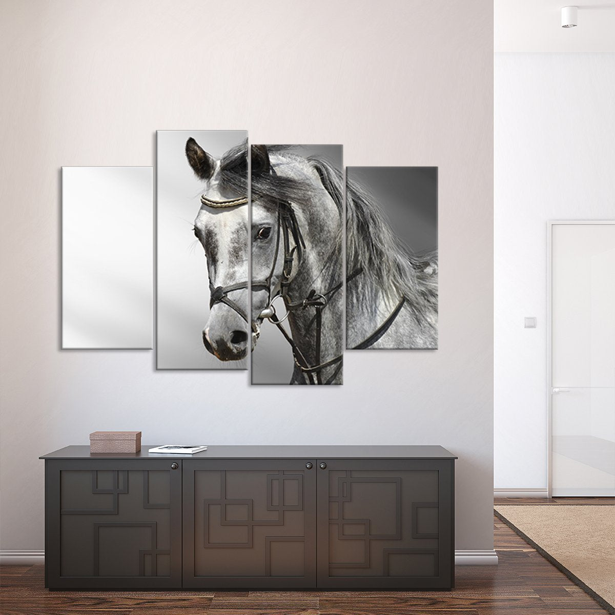 Horse Queen Multi Panel Canvas Wall Art