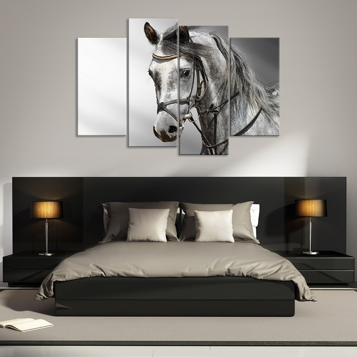 Horse Queen Multi Panel Canvas Wall Art