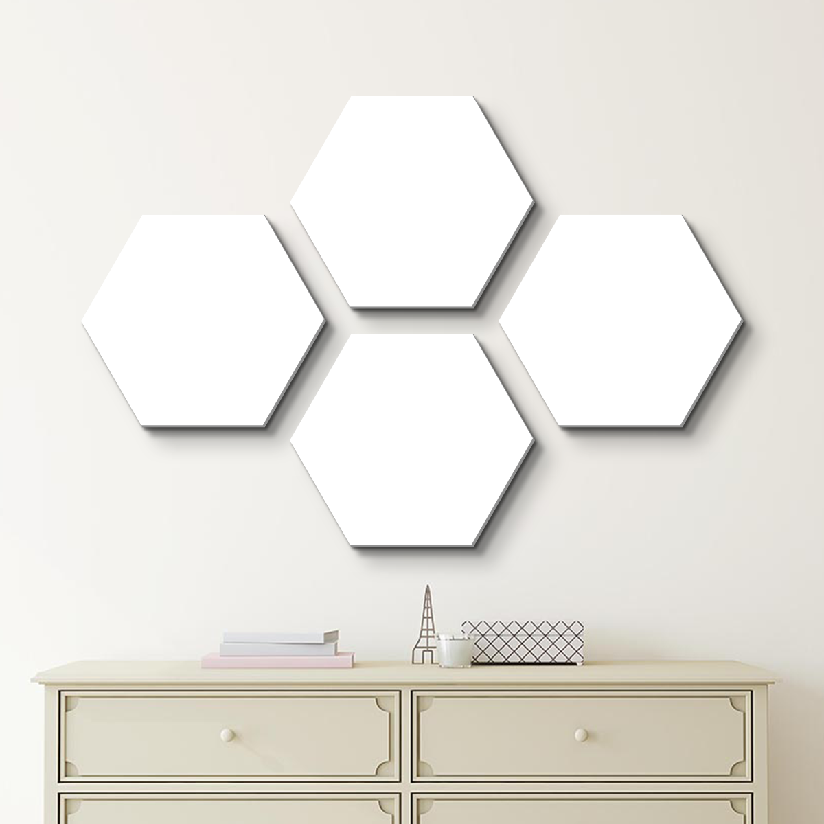 Custom Hexagon Canvas Photo Prints