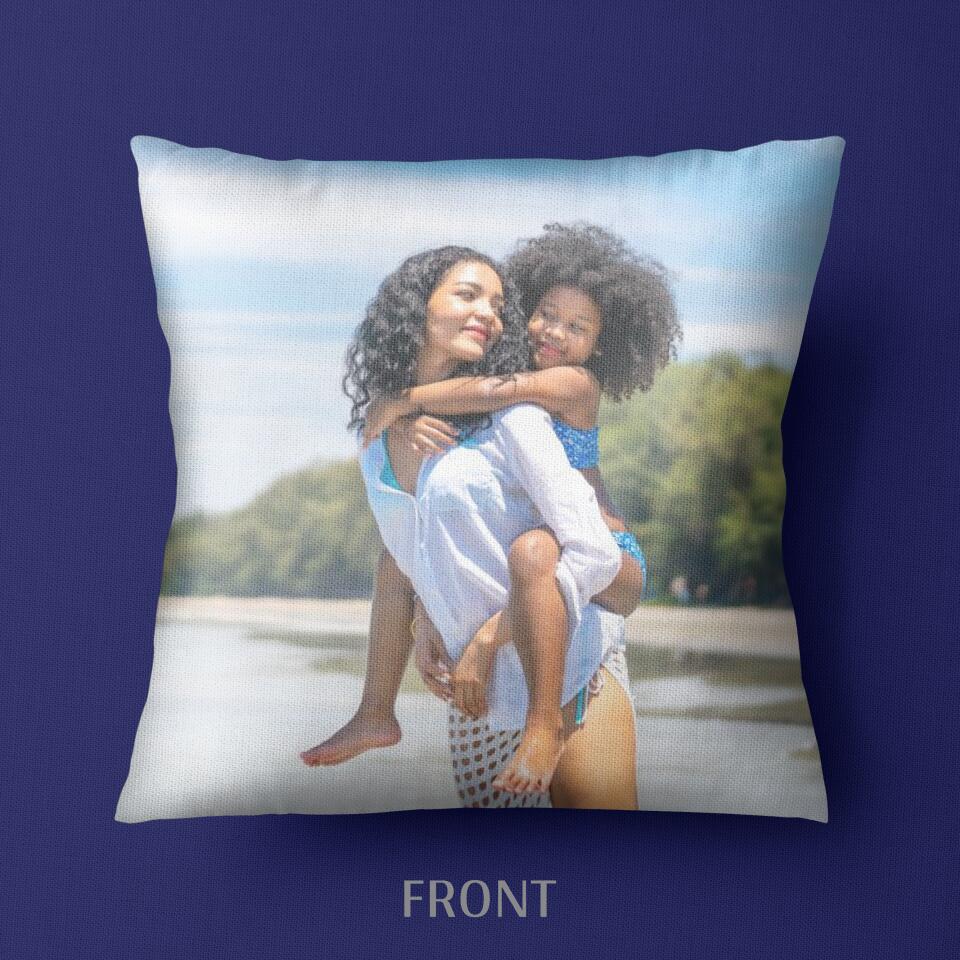 Pillow Square double side Photo and Design copy