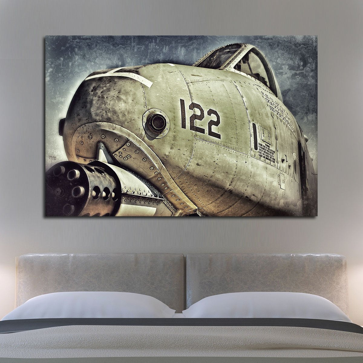 A10 Warthog Multi Panel Canvas Wall Art