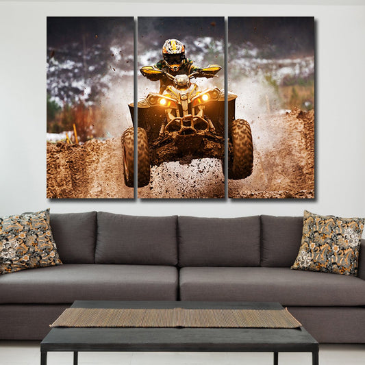 ATV Multi Panel Canvas Wall Art