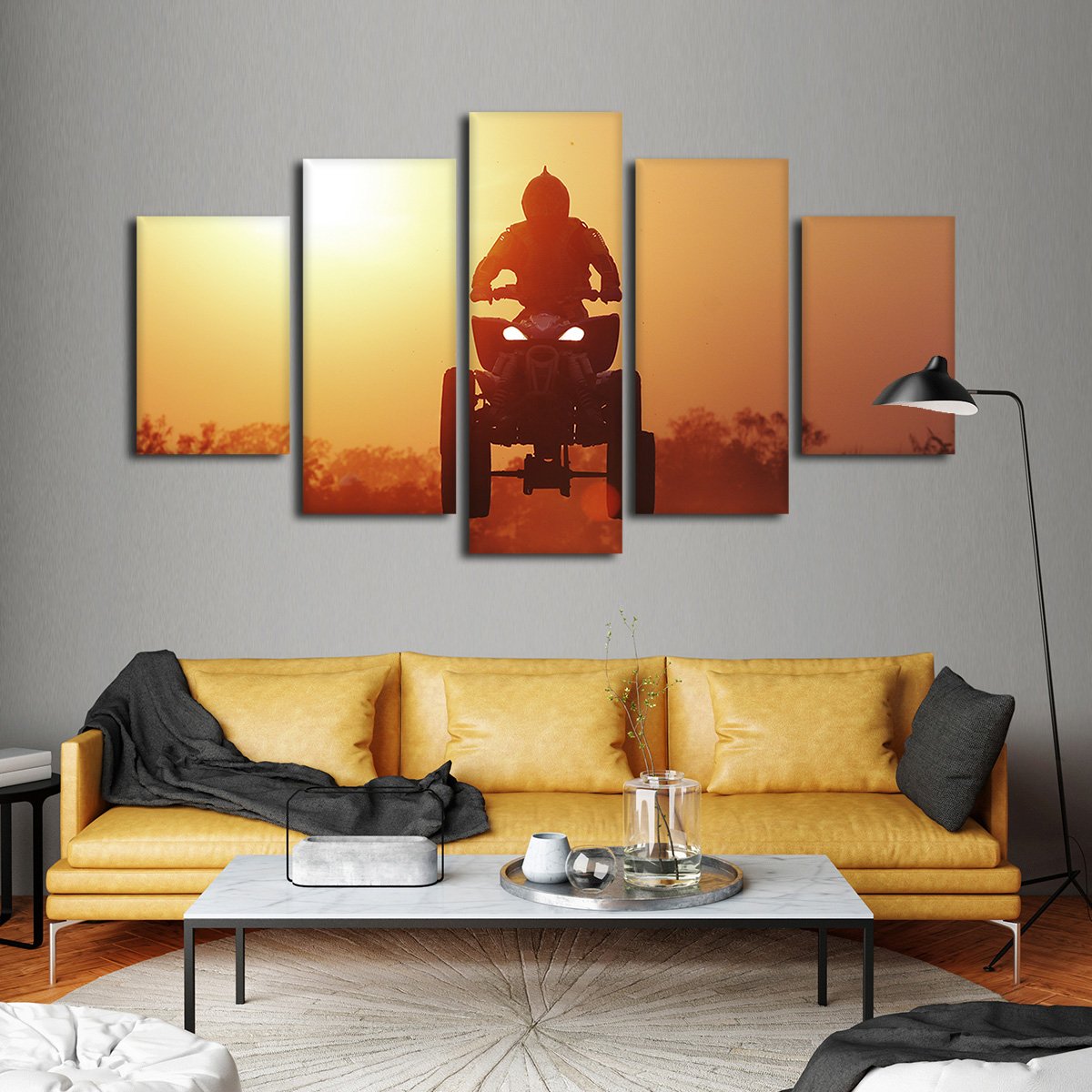 ATV Ride Multi Panel Canvas Wall Art