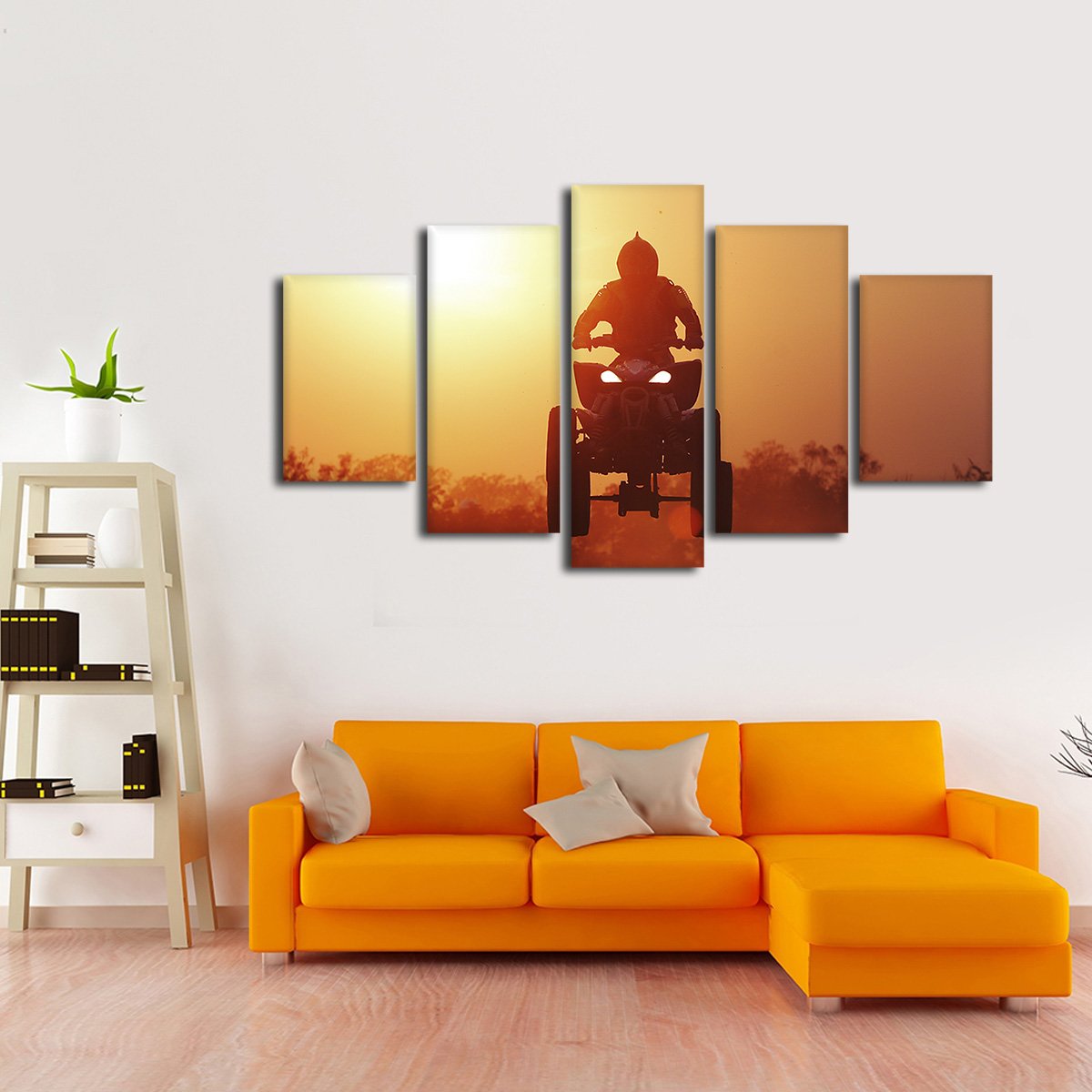 ATV Ride Multi Panel Canvas Wall Art