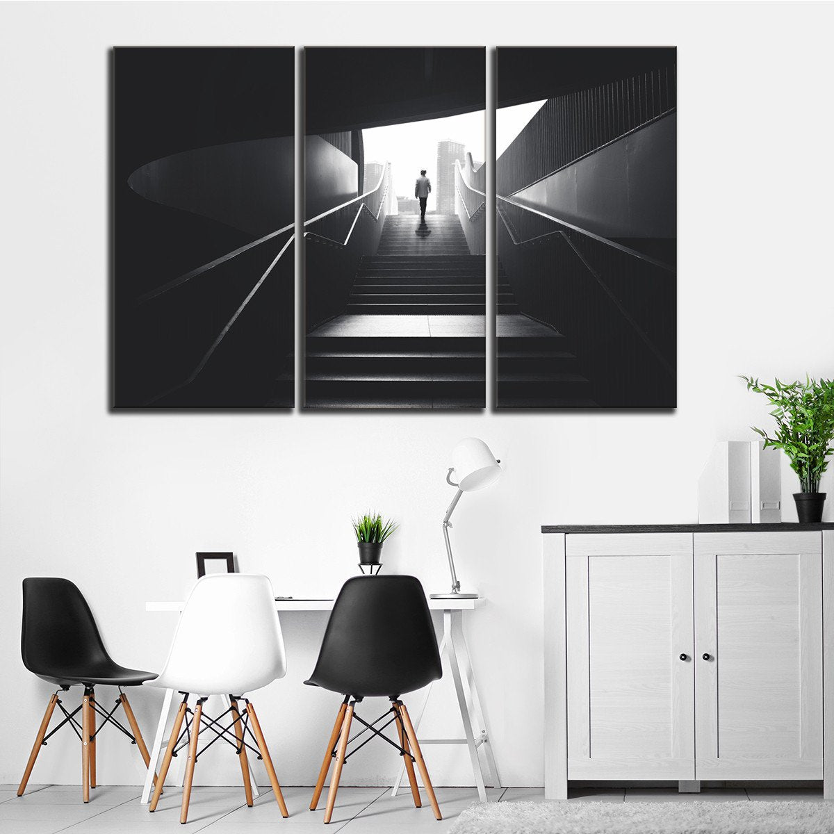 A Visionary Businessman Multi Panel Canvas Wall Art