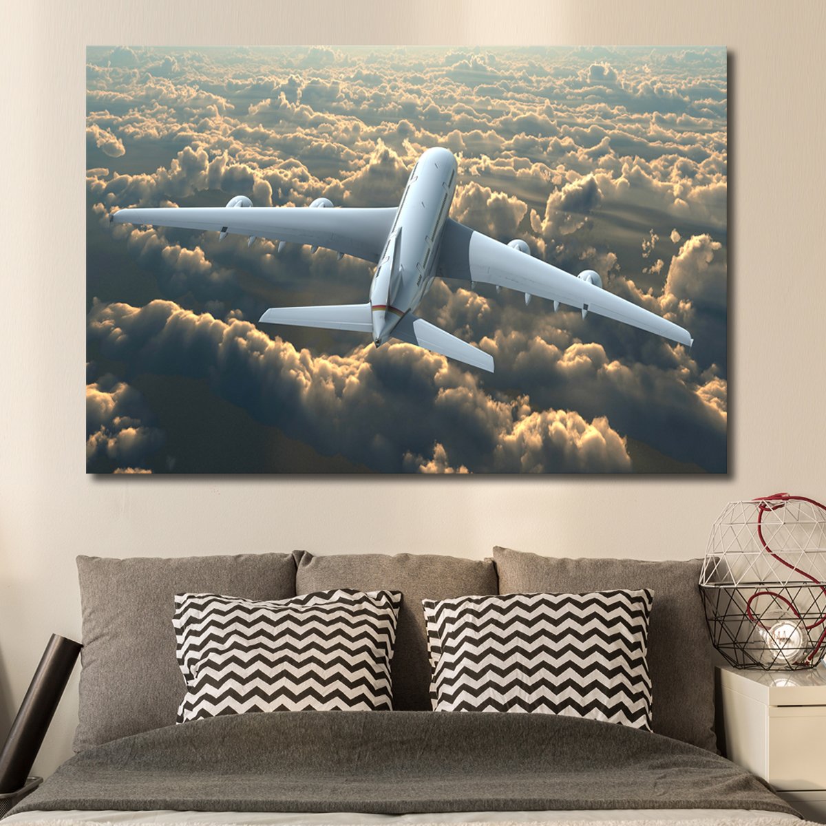 Above the Clouds Multi Panel Canvas Wall Art