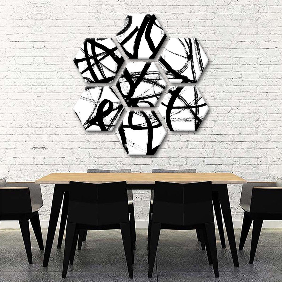 Abstraction Multi Panel Canvas Wall Art