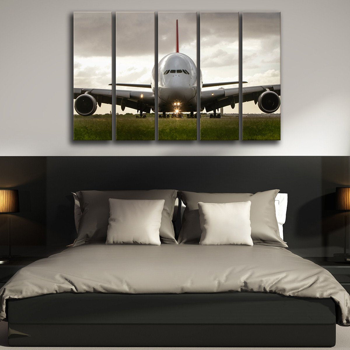 Airbus A380 Multi Panel Canvas Wall Art
