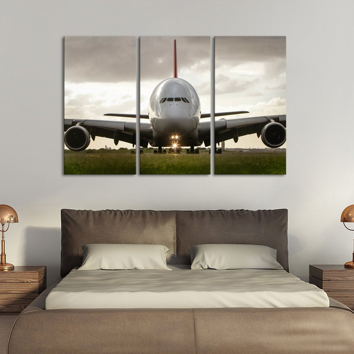 Airbus A380 Multi Panel Canvas Wall Art