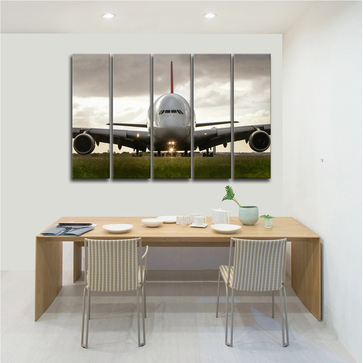 Airbus A380 Multi Panel Canvas Wall Art