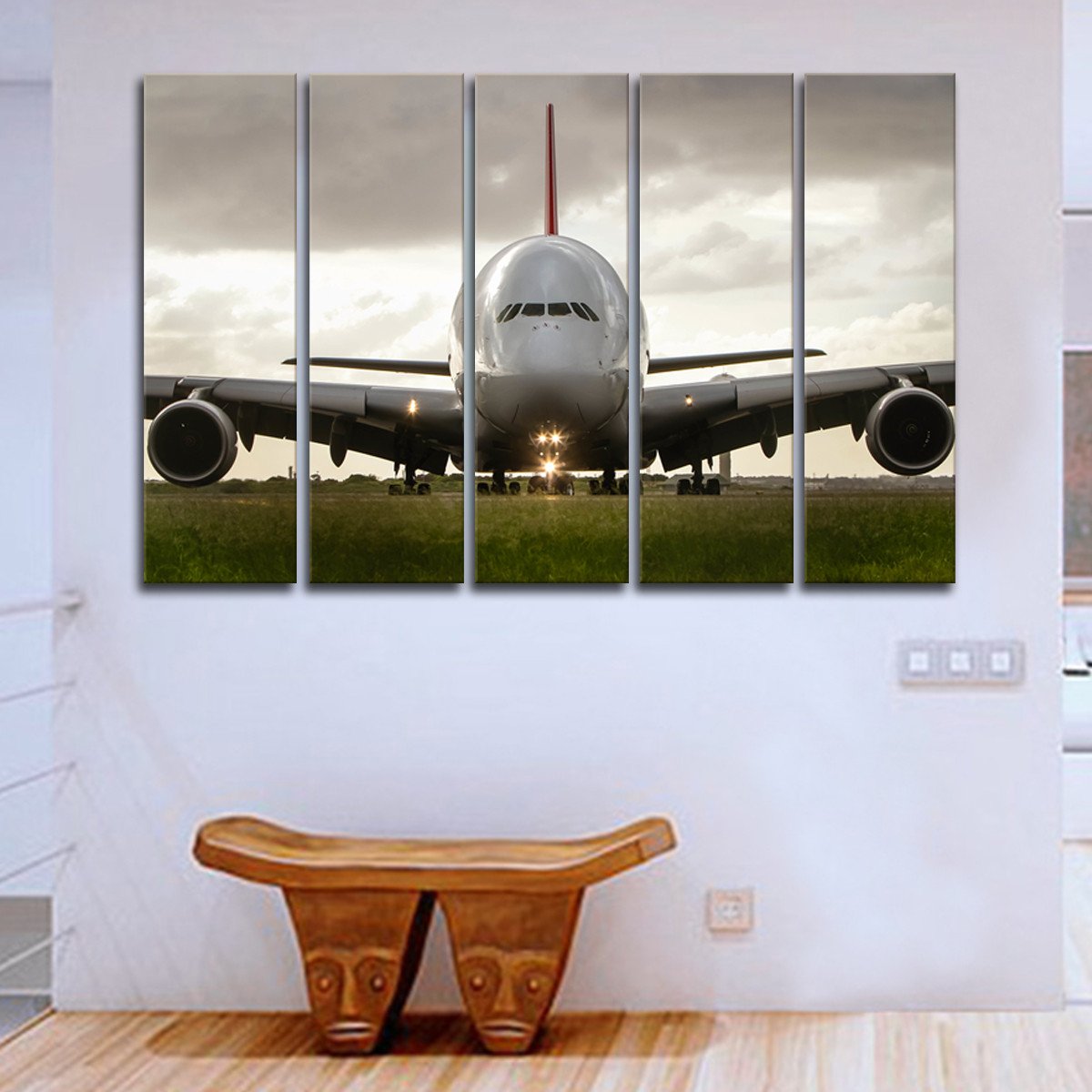 Airbus A380 Multi Panel Canvas Wall Art