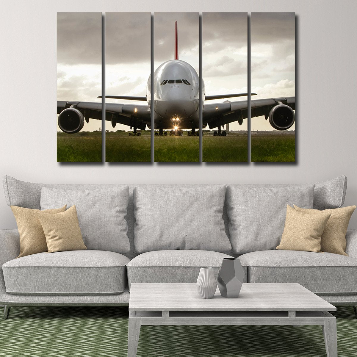 Airbus A380 Multi Panel Canvas Wall Art