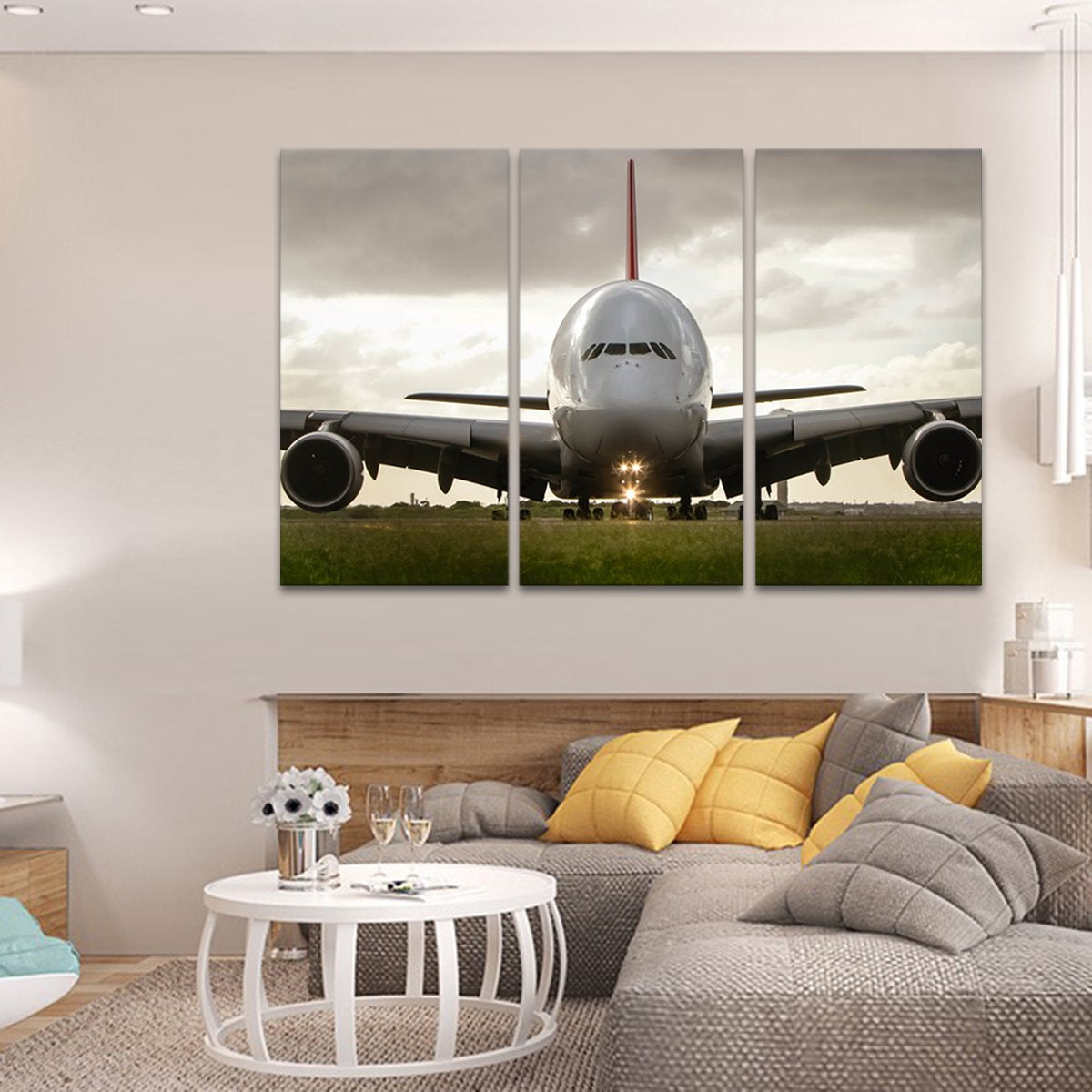 Airbus A380 Multi Panel Canvas Wall Art