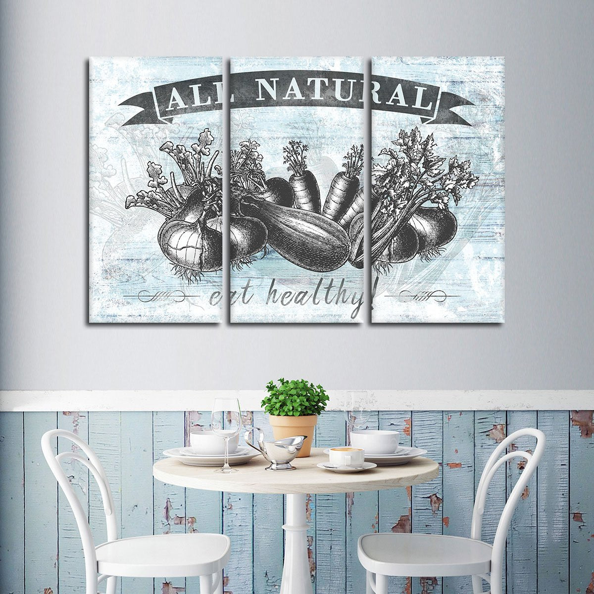 All Natural Produce Multi Panel Canvas Wall Art