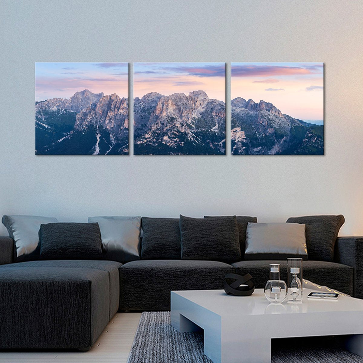 Alpine Lookout Multi Panel Canvas Wall Art