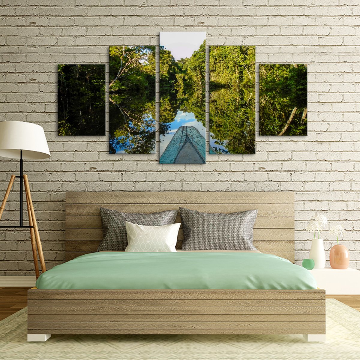 Amazonas Multi Panel Canvas Wall Art