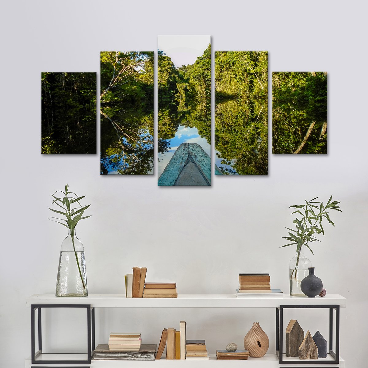 Amazonas Multi Panel Canvas Wall Art