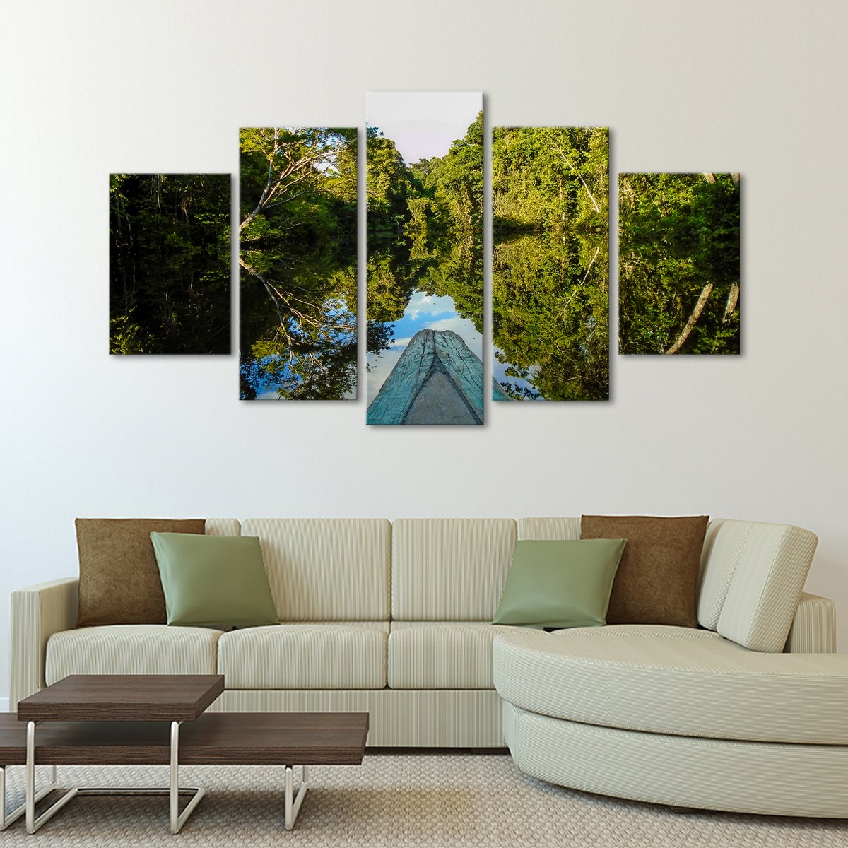 Amazonas Multi Panel Canvas Wall Art