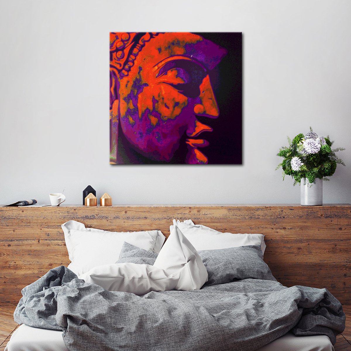 Ananda Buddha Canvas Wall Art