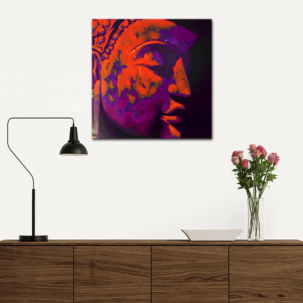 Ananda Buddha Canvas Wall Art