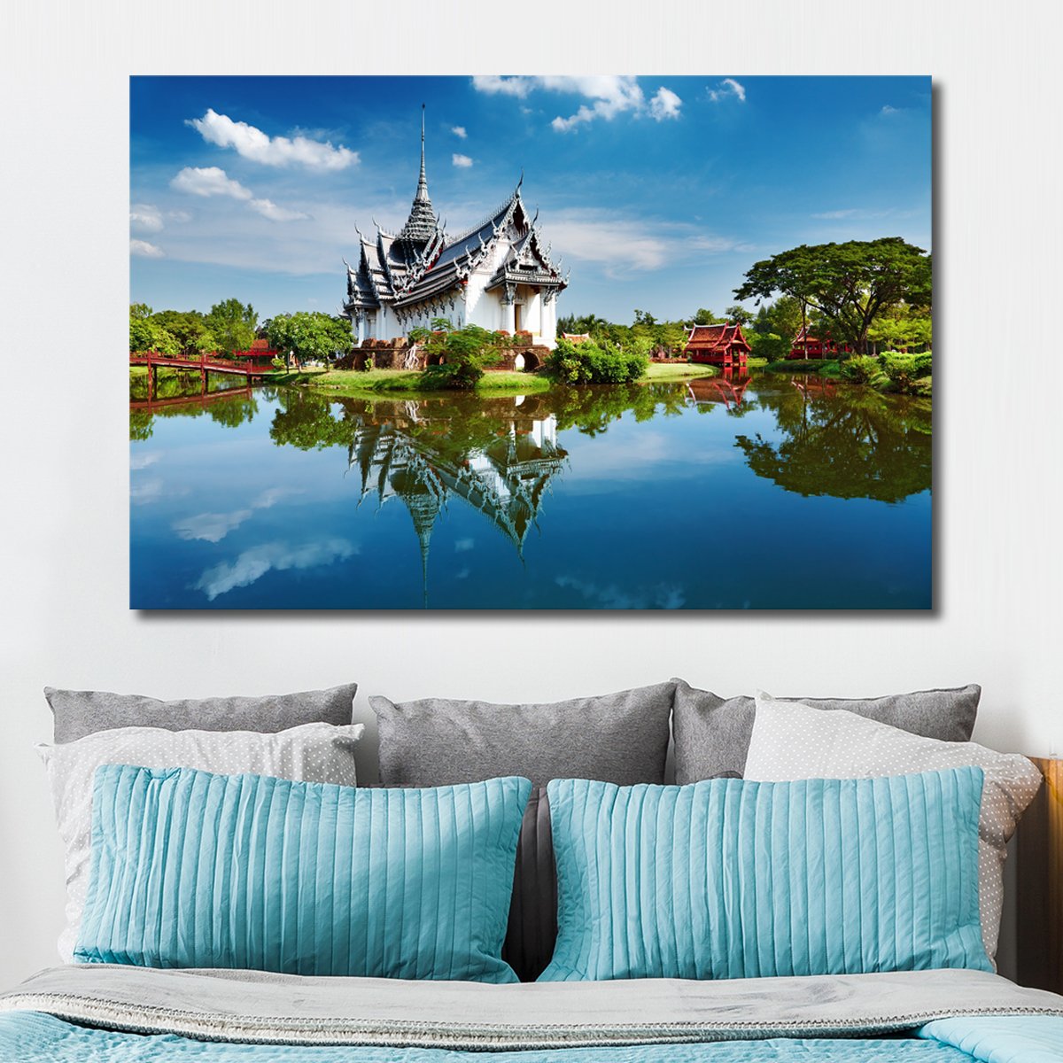 Ancient Siam Multi Panel Canvas Wall Art