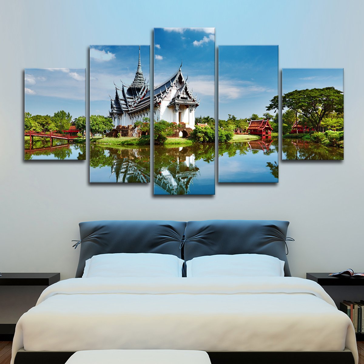 Ancient Siam Multi Panel Canvas Wall Art