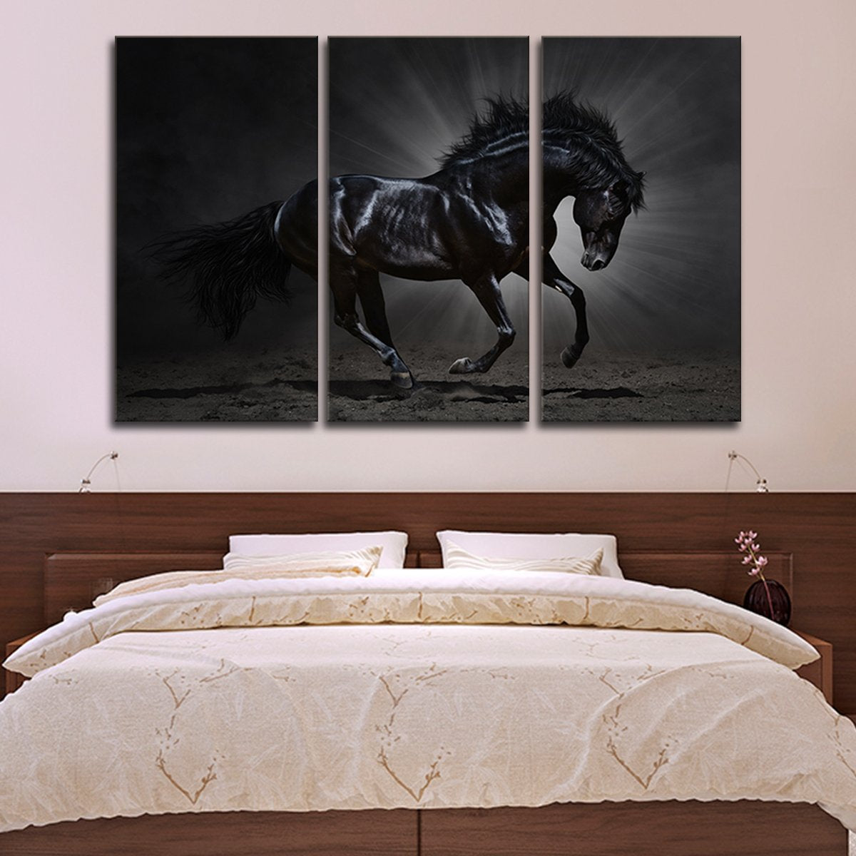 Andalusian Horse Multi Panel Canvas Wall Art