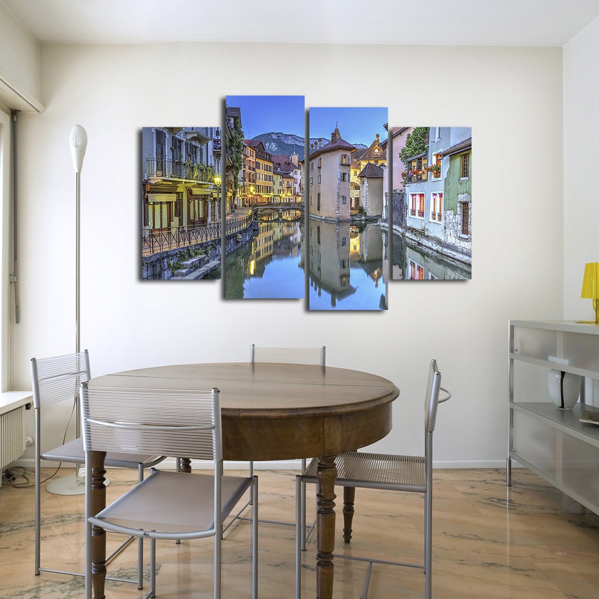 Annecy Multi Panel Canvas Wall Art