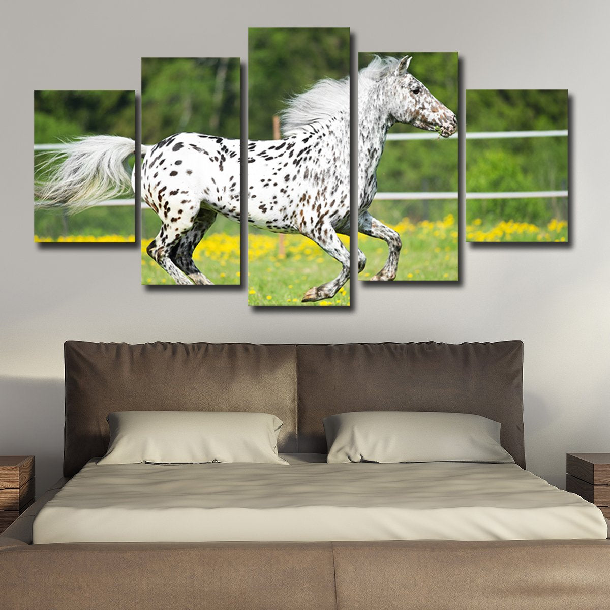 Appaloosa Horse Multi Panel Canvas Wall Art