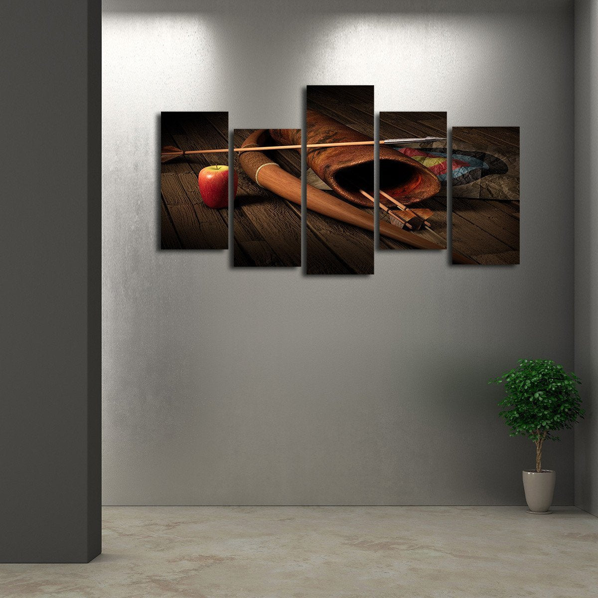 Archery Multi Panel Canvas Wall Art