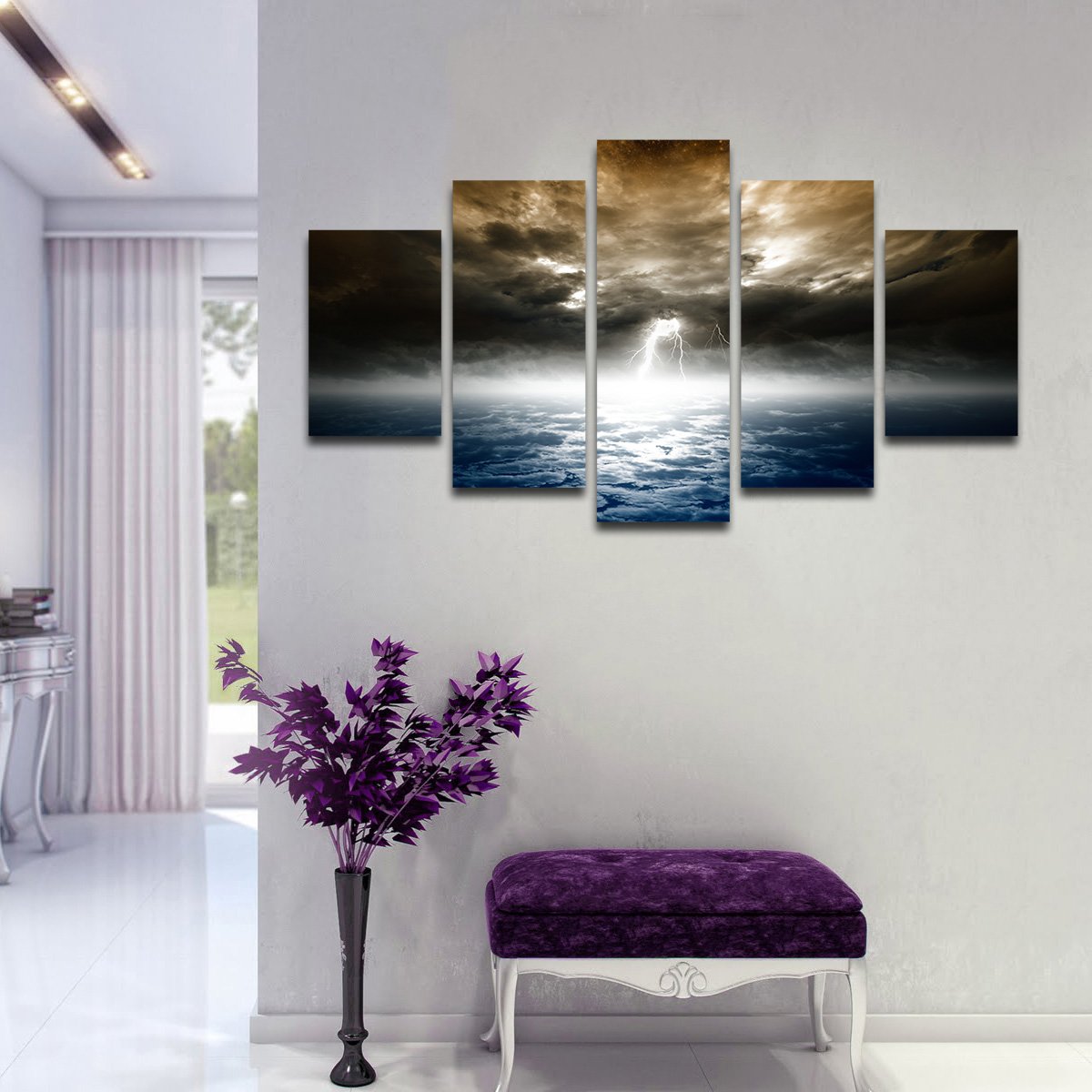 The Heart Of A Winner Multi Panel Canvas Wall Art