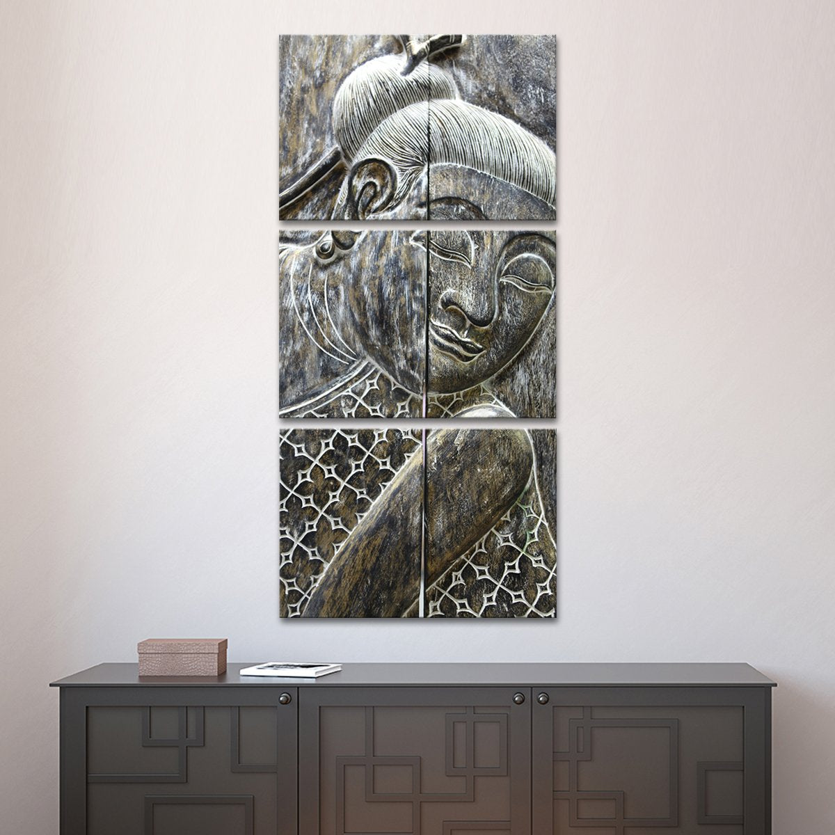Artistic Buddha Multi Panel Canvas Wall Art